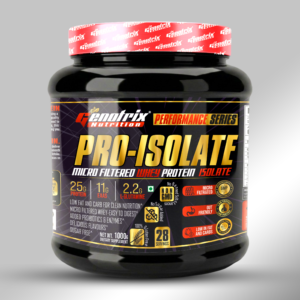 Genotrix Nutrition PRO-ISOLATE 1kg (2.2lbs)